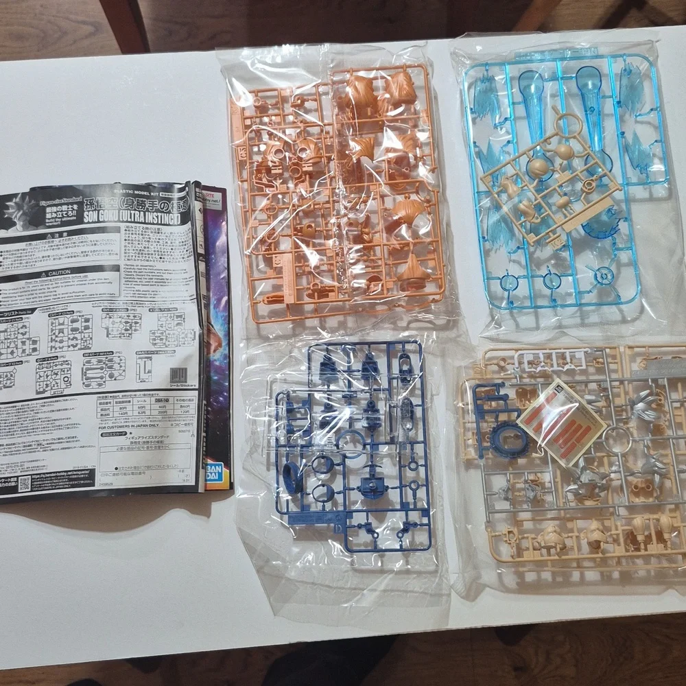 Dragon Ball Super Son Goku Ultra Instinct Figure New ALL BAGS SEALED.
